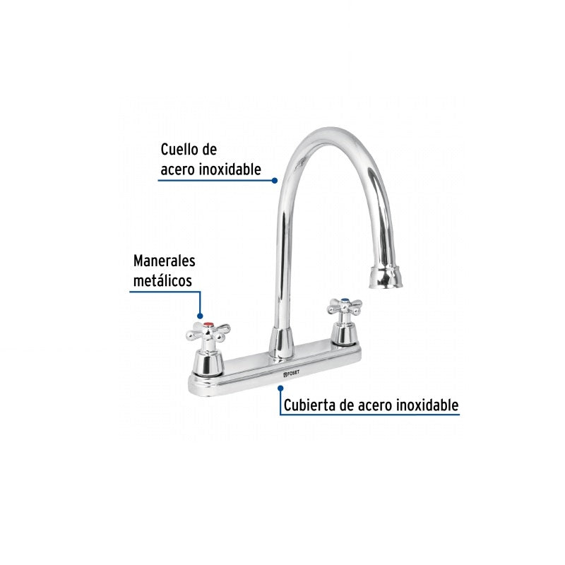 Mezcladora 8" Freg M/Crucet Aqf-81 Foset