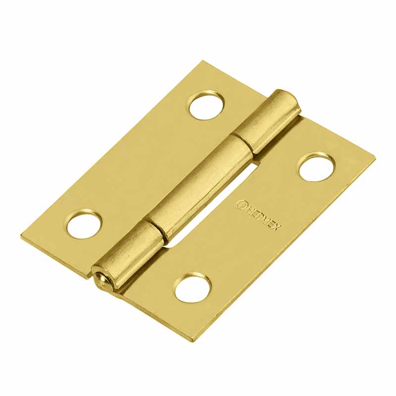 Bisagra Rectangular 11/2" Laton Br-151 Hermex C/20 pzs