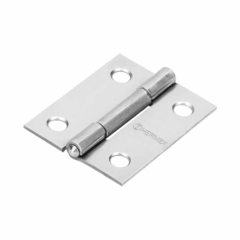 Bisagra Rectangular 11/2" Br-150 Hermex Caja C/20 pzs