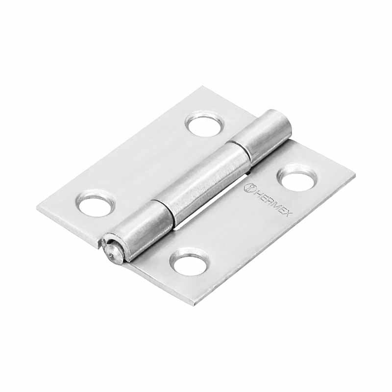 Bisagra Rectangular 11/2" Br-154 Hermex Caja C/10 pzs