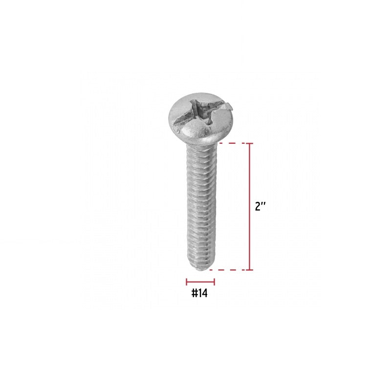 Pija Para Lamina 14X2" Pila-14X2 Fiero 100 Piezas