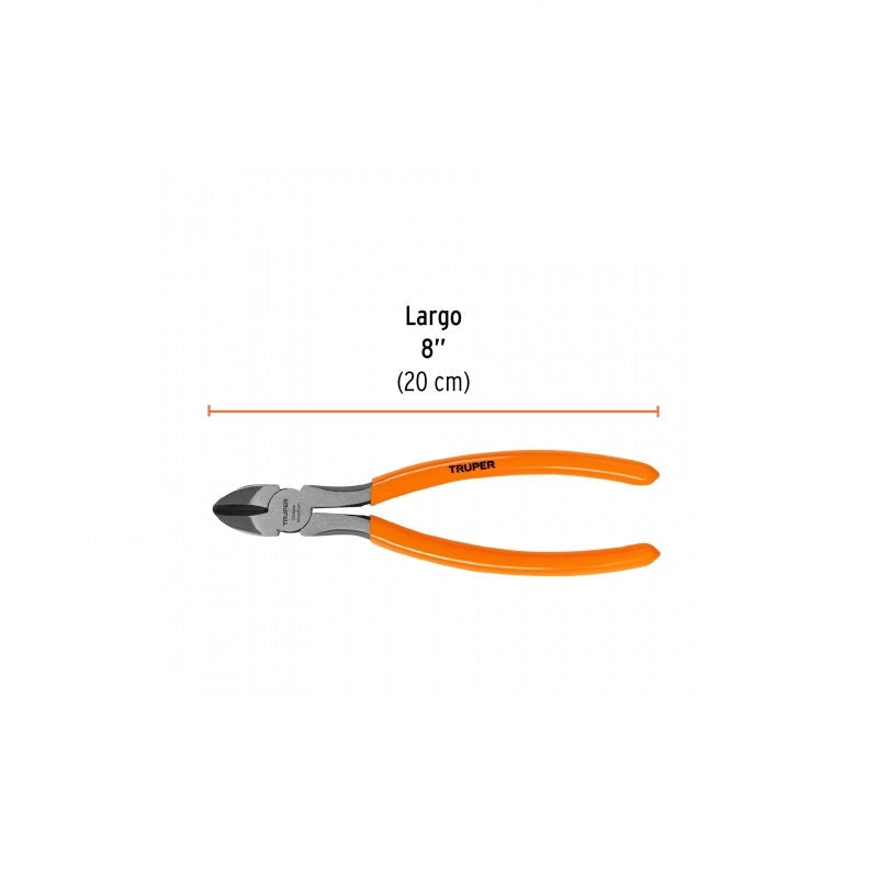 Pinza De Corte Diagonal 8" T202-8 Truper