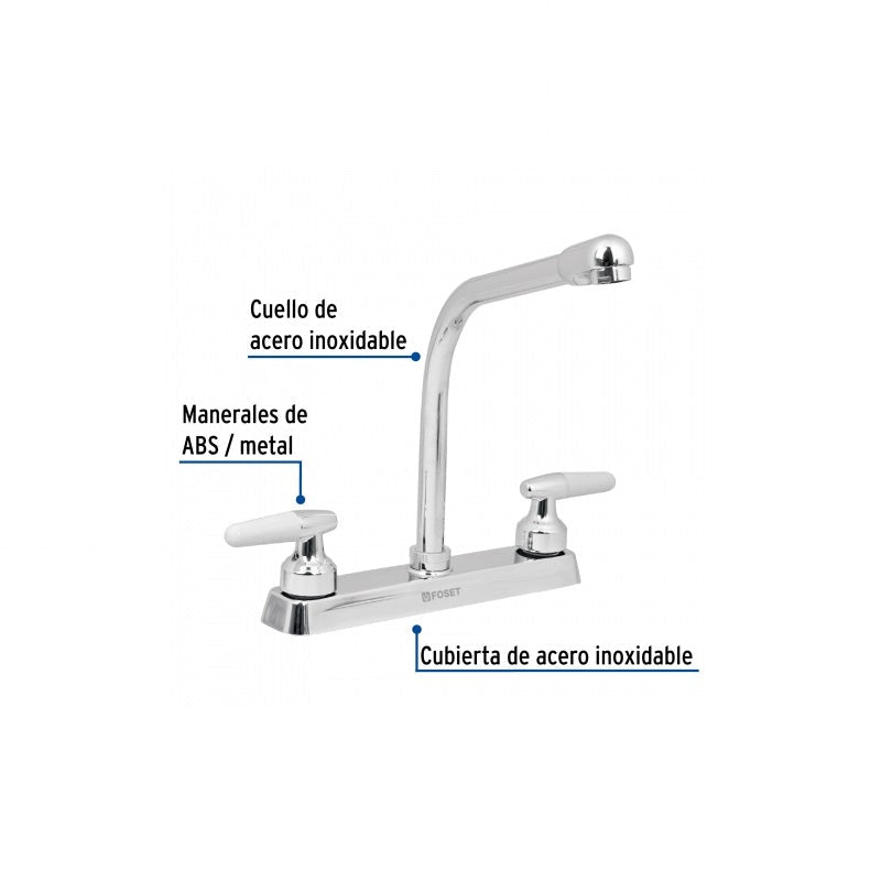 Mezcladora 8"P/Freg C/Cabra F-319I Foset