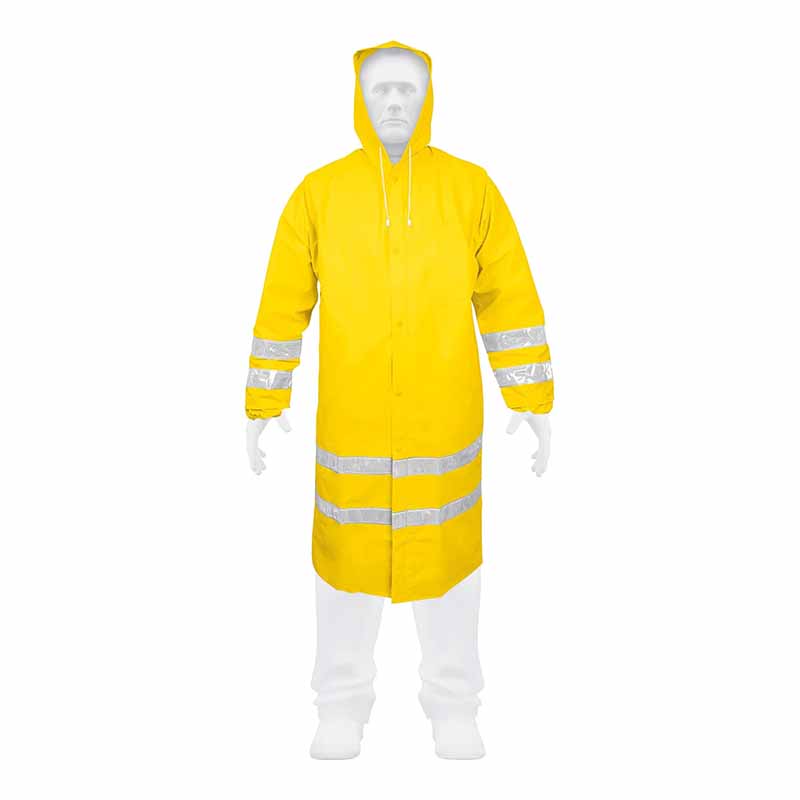 Impermeable Gabardina Con Reflejante Im-Ref-L Truper