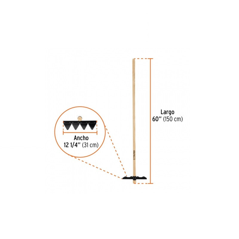 Rastrillo Forestal 60" R4-For Truper