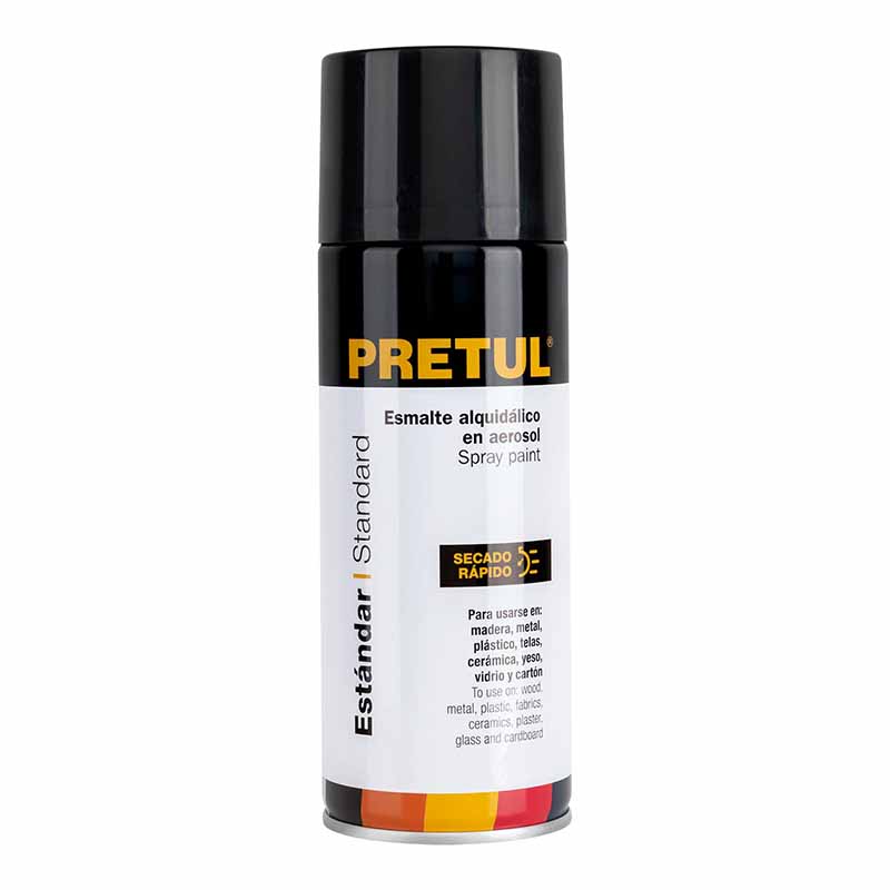 Pintura E/Aerosol Negro Mate Pa-Nm-P Pretul
