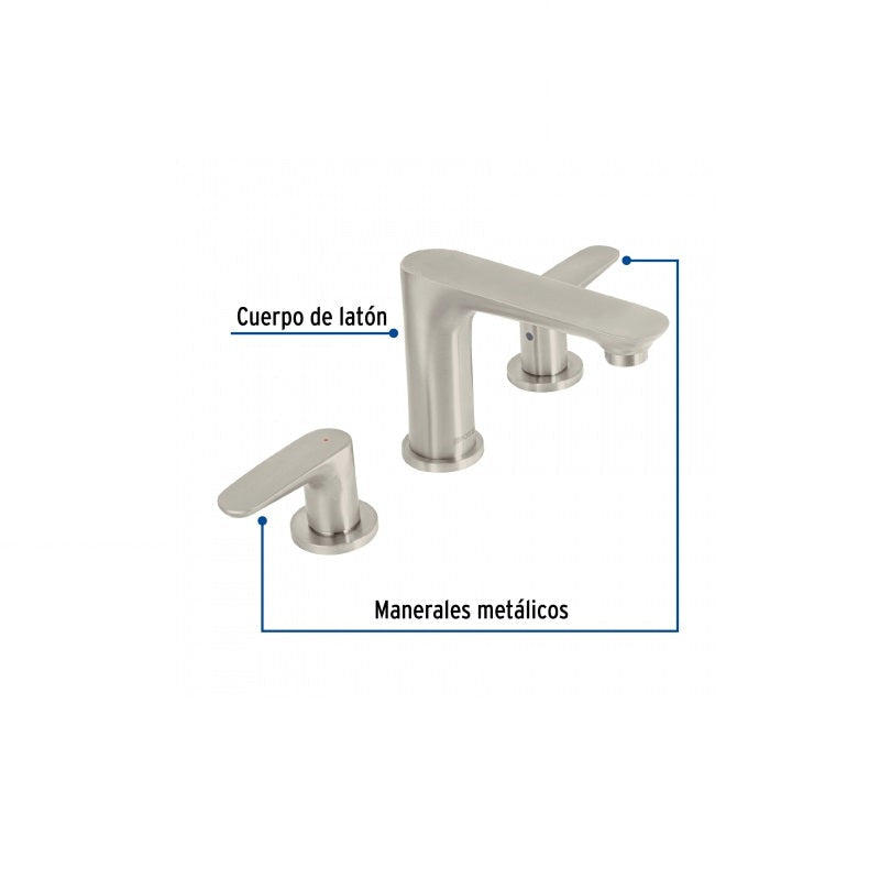 Mezcladora P/Lavabo Rim-91N Rivera Foset
