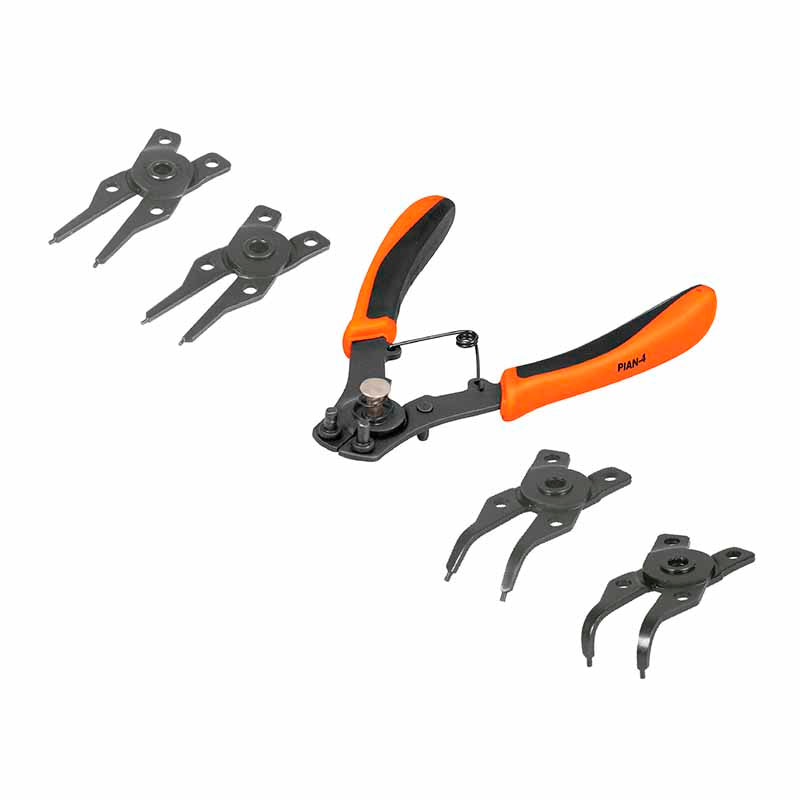 Pinza Para Anillos Con 4 Cabezas Pian-4 Truper