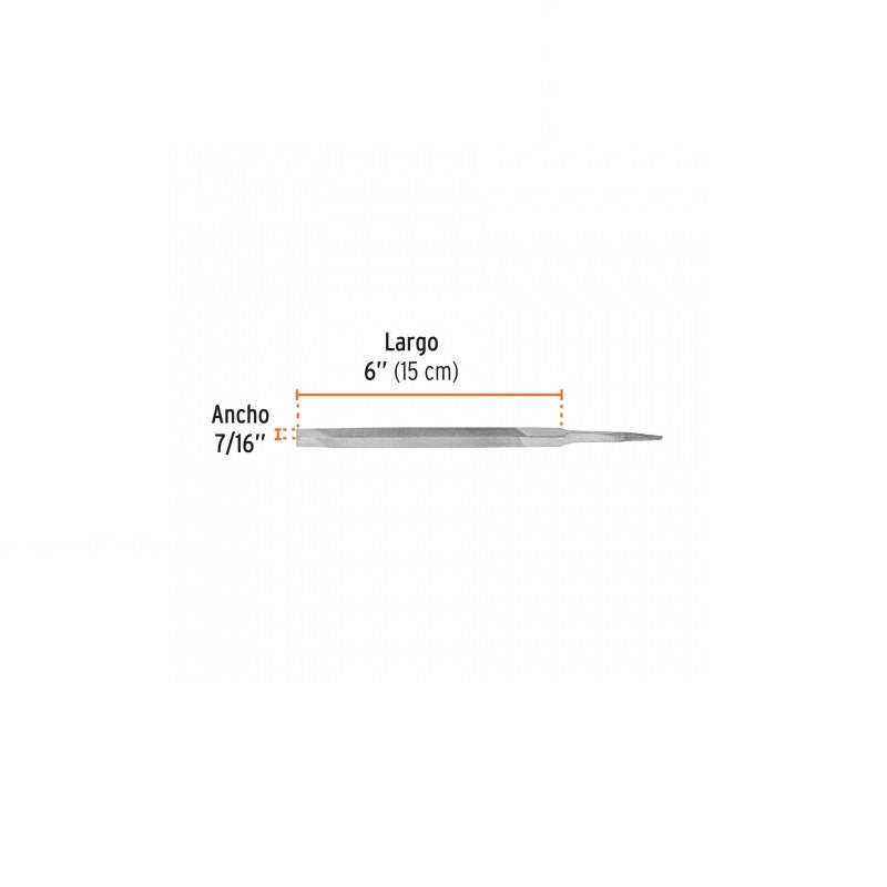 Lima Triangulo Pesado 6" Ltp-6 Truper