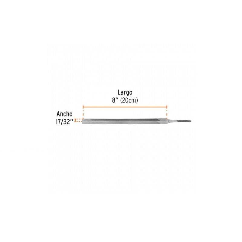 Lima Triangulo Regular 8" Ltr-8 Truper