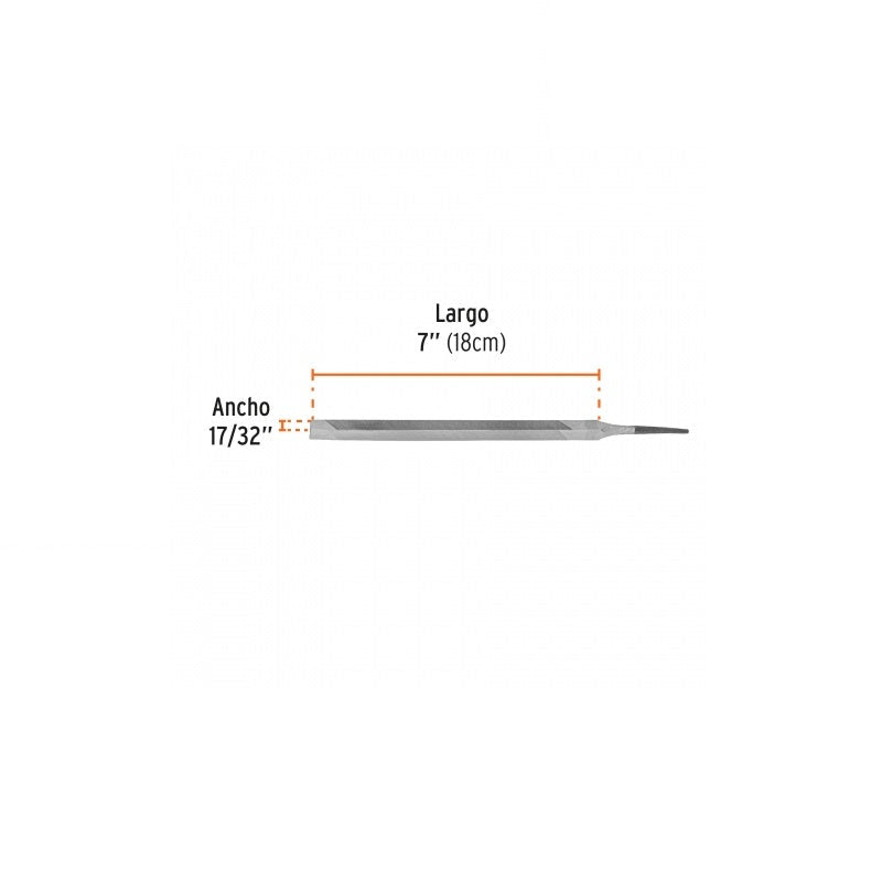 Lima Triangulo Regular 7" Ltr-7 Truper