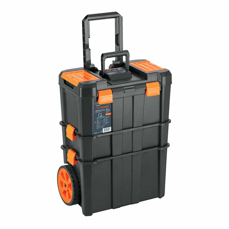 Caja Para Herramienta 19X25 Chp-1925R C/Rueda Truper