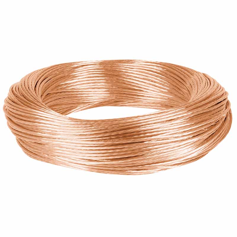 Cable Desnudo De Cobre C 12 Cades-12-100 (100 mts) Volteck