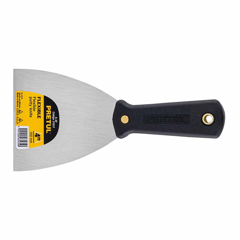 Espatula Prof. Flexible 4" E-4F Pretul