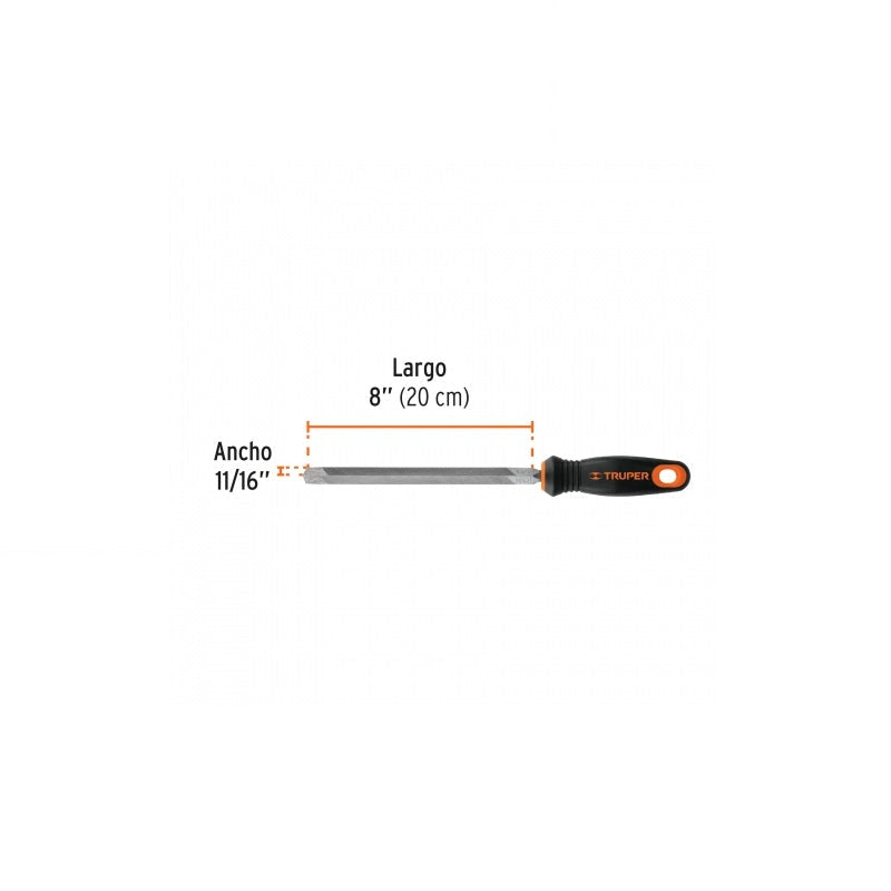 Lima Triang.Pesado C/Mango 8" Ltp-8T Truper