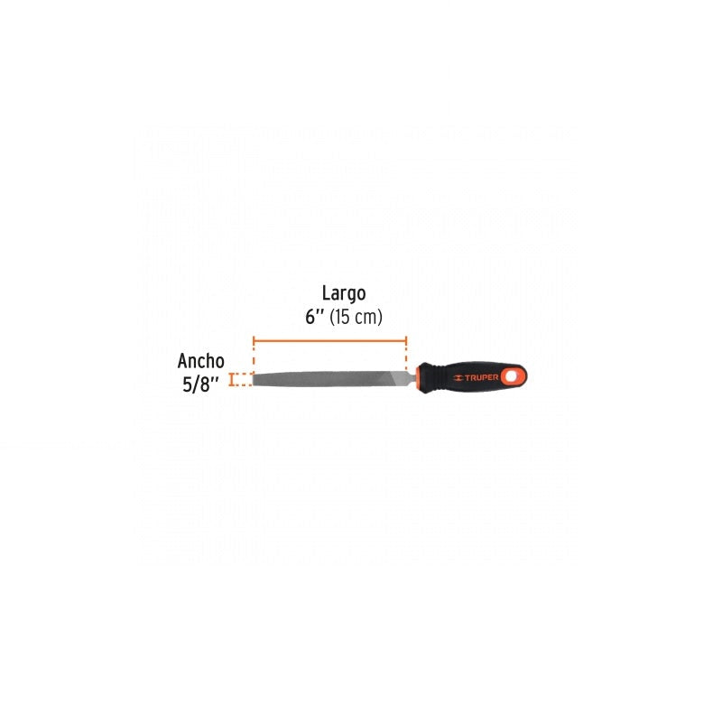 Lima Plana Bast. 6"C/Mango Lpb-6T Truper