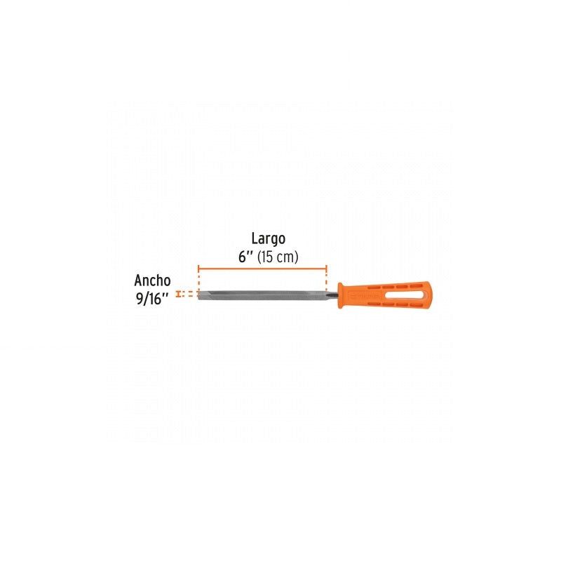 Lima Triang.Reg.Muza 6"C/M Ltr-6M Truper