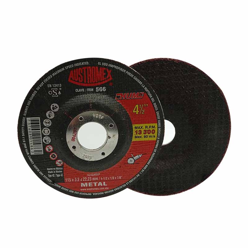 Disco C/Metal 41/2"X1/8 Hum 566 Austromex