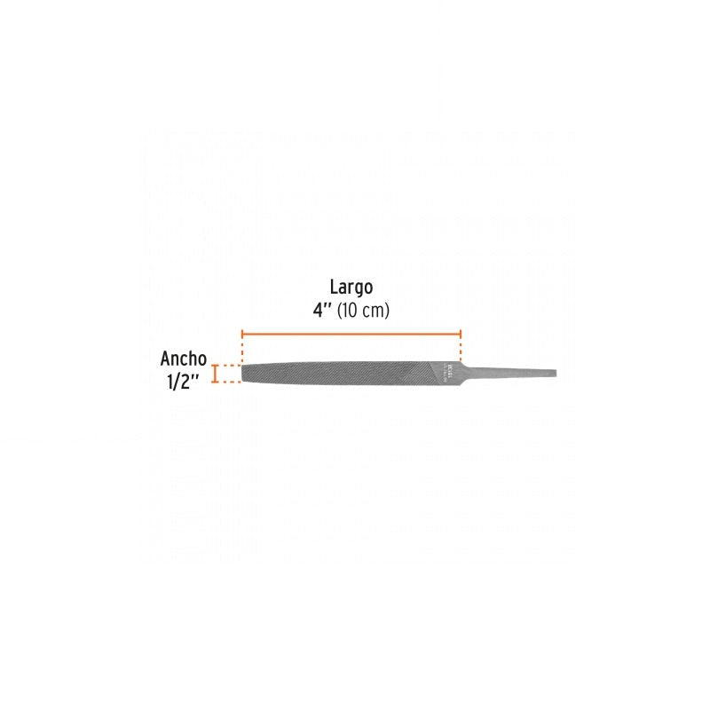 Lima Plana Bastarda 4" Lpb-4 Truper