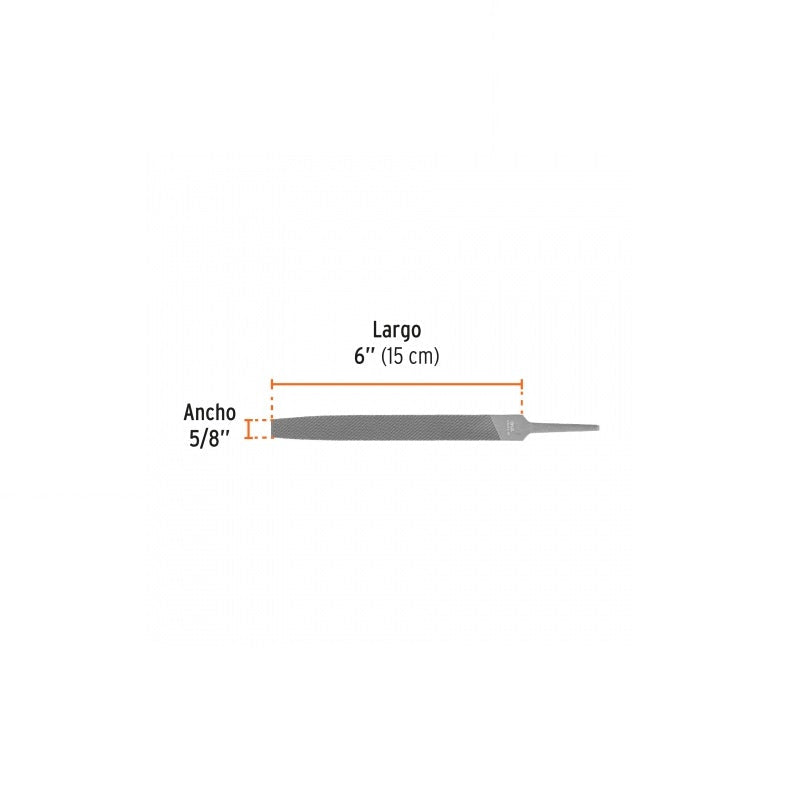 Lima Plana Bastarda 6" Lpb-6 Truper