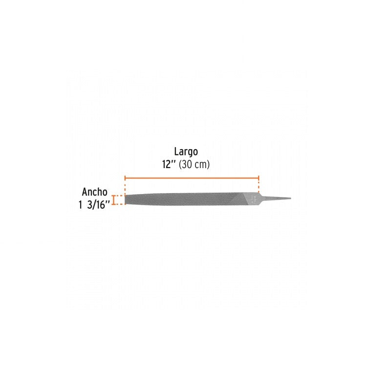 Lima Plana Bastarda 12" Lpb-12 Truper