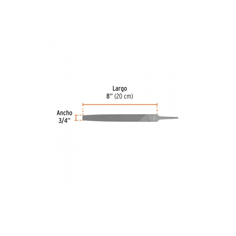 Lima Plana Muza 8" Lpm-8 Truper