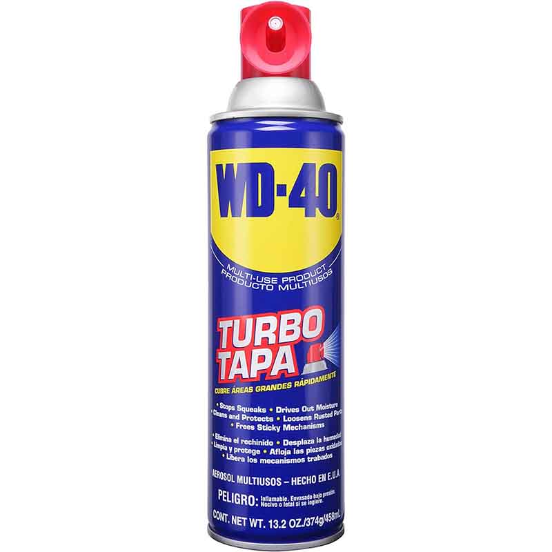 Aflojatodo Wd-40 Turbo Tapa 13.2Oz Wd4132Tt