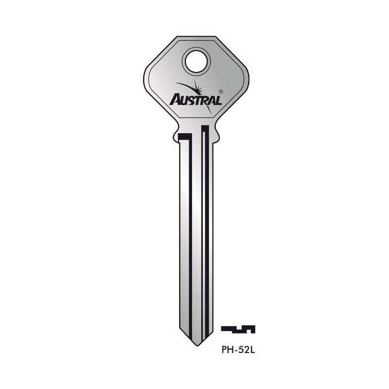 Forma Para Llave Ph-52L Mx(Nq) Austral