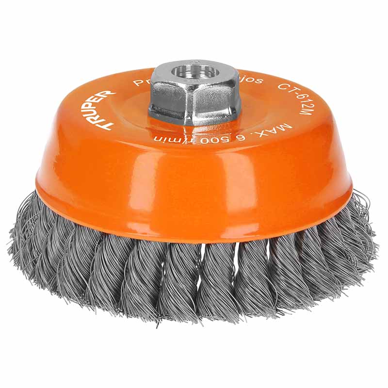 Carda Copa Trenzada 5 Ent.14Mm Ct-612M Truper