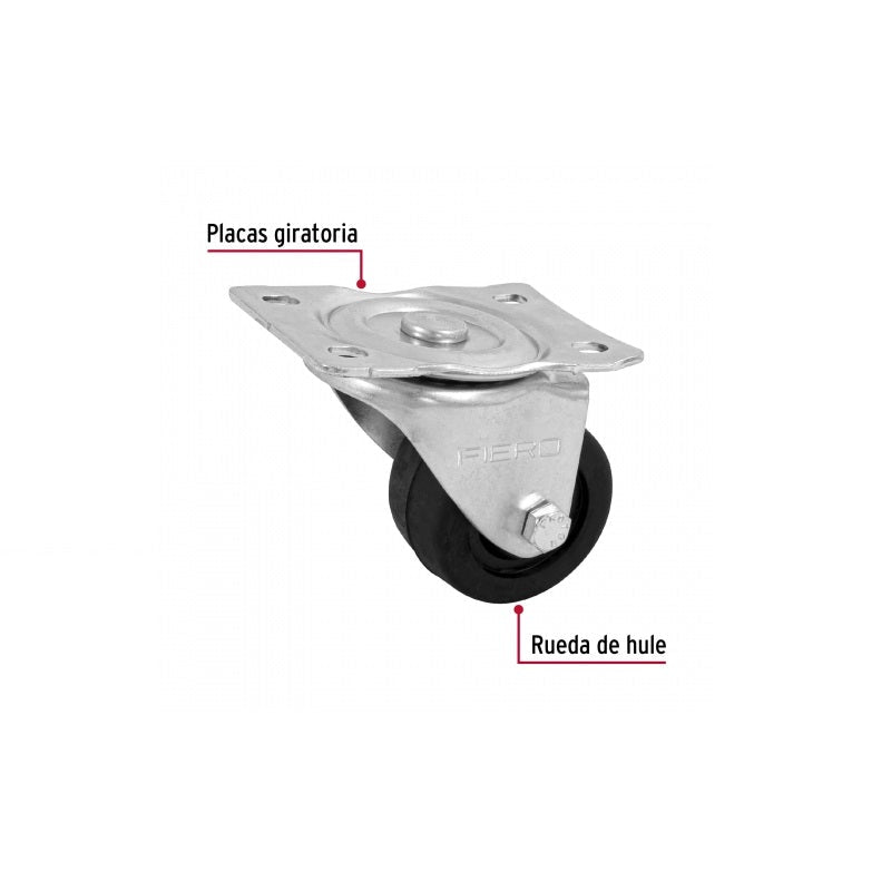 Rodaja Placa Giratoria 21/2 Ro-1211 C/Buje Fiero
