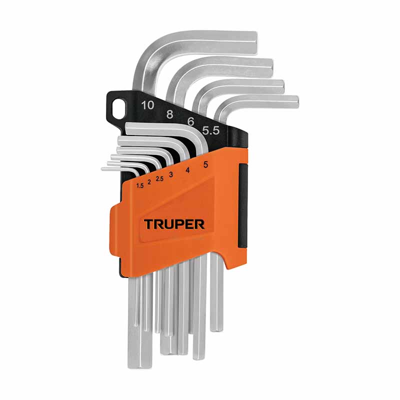 Llaves Allen Mm 10 Pzs All-10M Truper