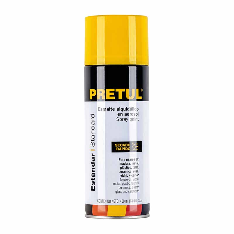 Pintura E/Aerosol Amarillo Canario Pa-Ac-P Pretul