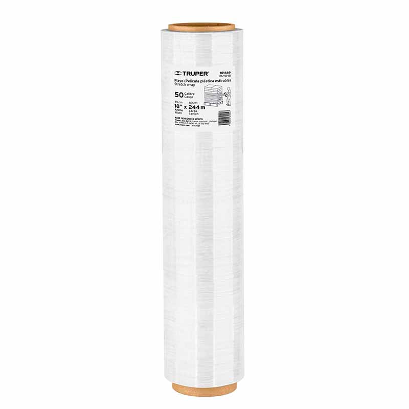 Pelicula Plastica Cal.50 18"X800 Ft Plyo-18 Truper