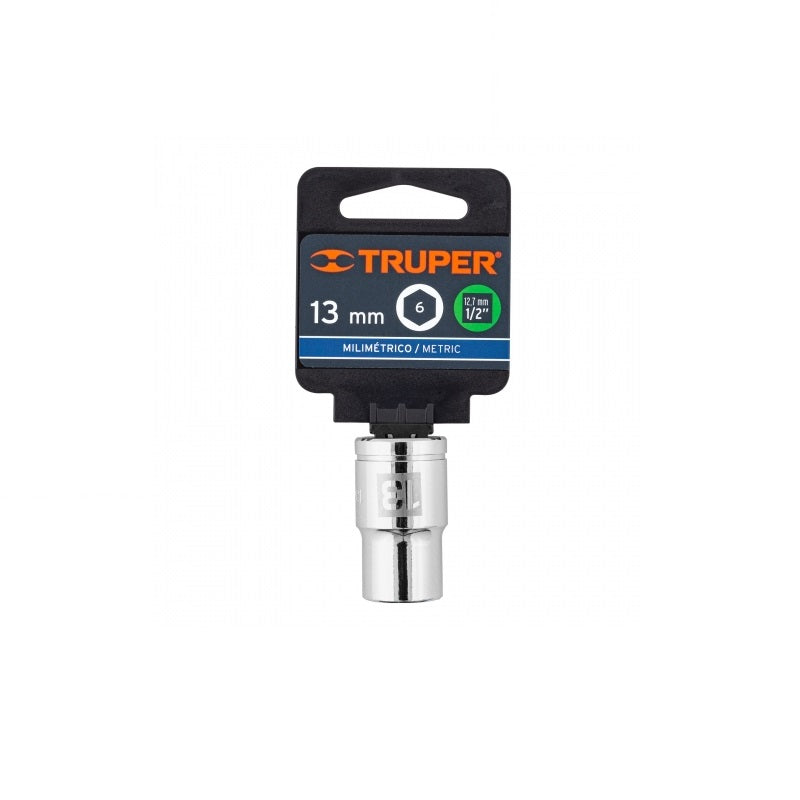 Dado Mm 1/2"X13 6 Puntas D-1213-M Trup