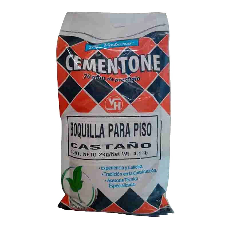 Boquilla P/Pisos Y Azulejos Castaño 2Kg Valero Hns