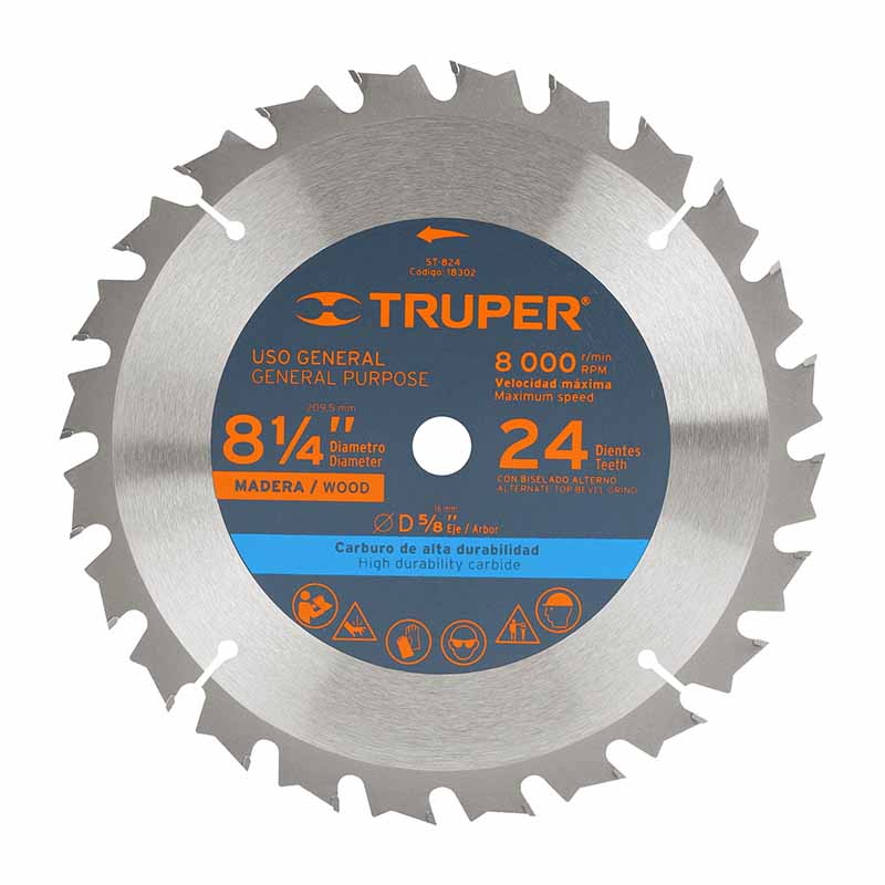 Sierra Circular 8"X24 St-824 Truper